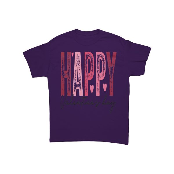 Happy Valentine s Day Unisex tshirt, Holiday Gifts, Valentine s Day For Discount