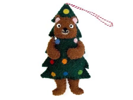 Bear in Christmas Tree For Sale