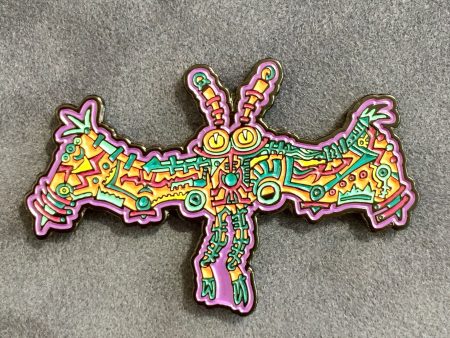 Mothman Lapel Pin Hot on Sale