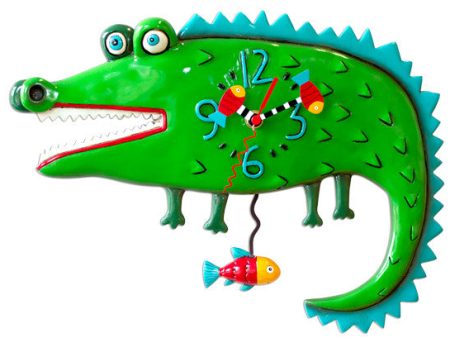 Later Gator Pendulum Clock For Cheap