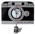 Vintage Camera Pendulum Clock Hot on Sale