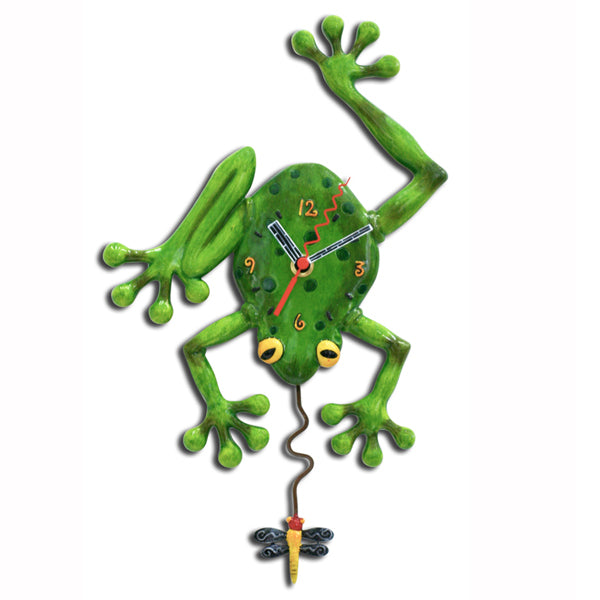 Frog Fly Pendulum Clock Fashion