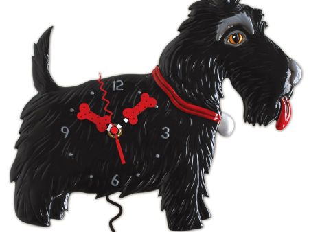 Scottie Dog Pendulum Clock Discount