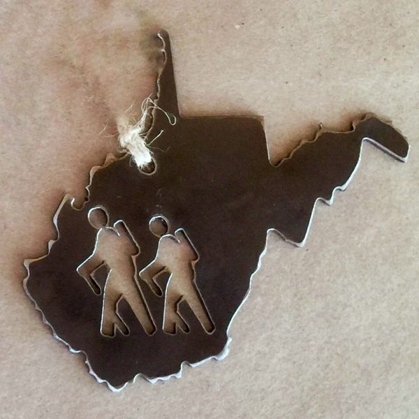 Hiking in WV ornament on Sale