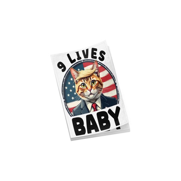 9 Lives Baby Trump Sticker Online Hot Sale