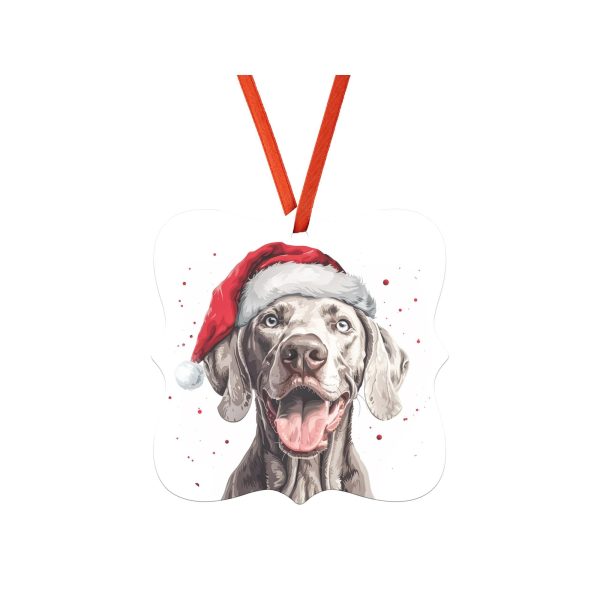 Weimaraner Christmas Ornament on Sale