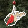 Cardinal in WV Ornament For Cheap