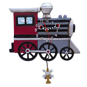 Choo Choo Train Pendulum Clock For Discount