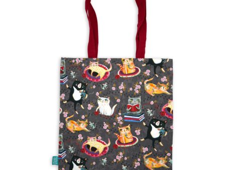 Crazy Cats Tote Online Hot Sale