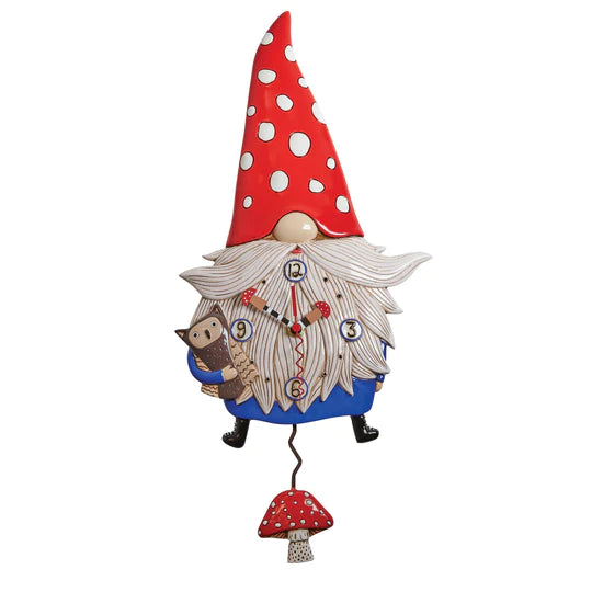 Wren the Gnome Pendulum Clock Discount