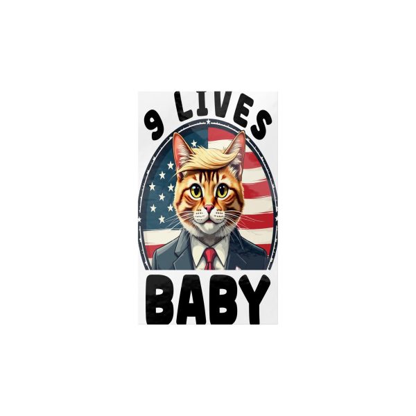 9 Lives Baby Trump Sticker Online Hot Sale