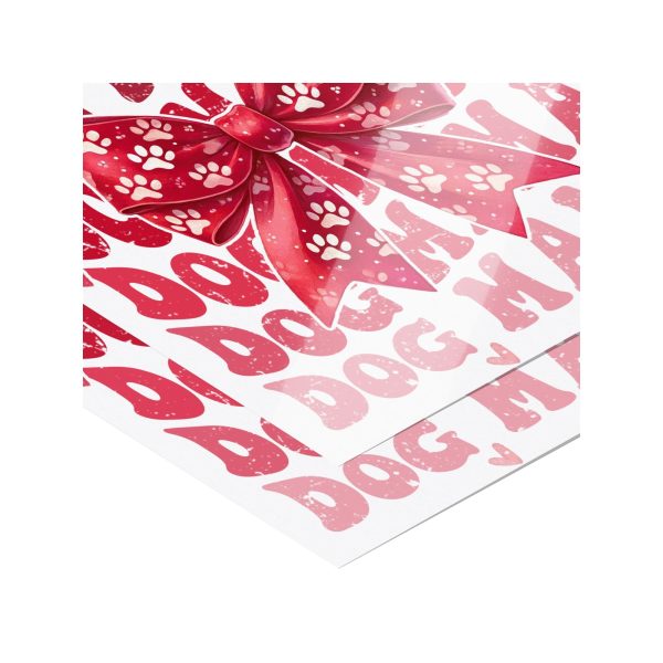 Dog Mama Gloss Matte Poster, Valentine s Day, Birthday, Holiday, Animal Lovers Online Sale