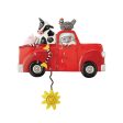 Farm Truck Pendulum Clock on Sale