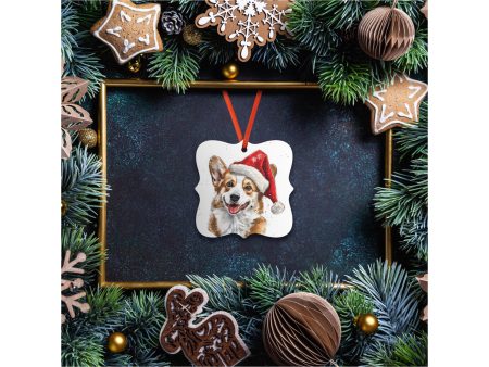 Welsh Corgi Christmas Ornament on Sale