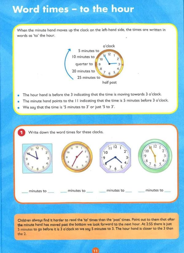 Telling The Time Ages 7-9: Prepare For School With Easy Home Learning (Collins Easy Learning Ks2) Fashion