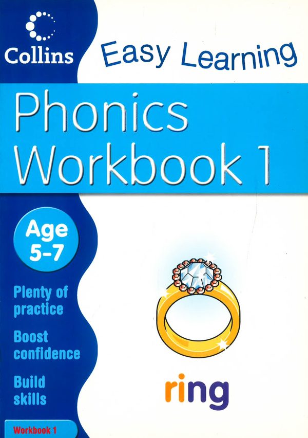 Phonics Workbook 1: Age 5-7 (Collins Easy Learning Age 5-7) on Sale