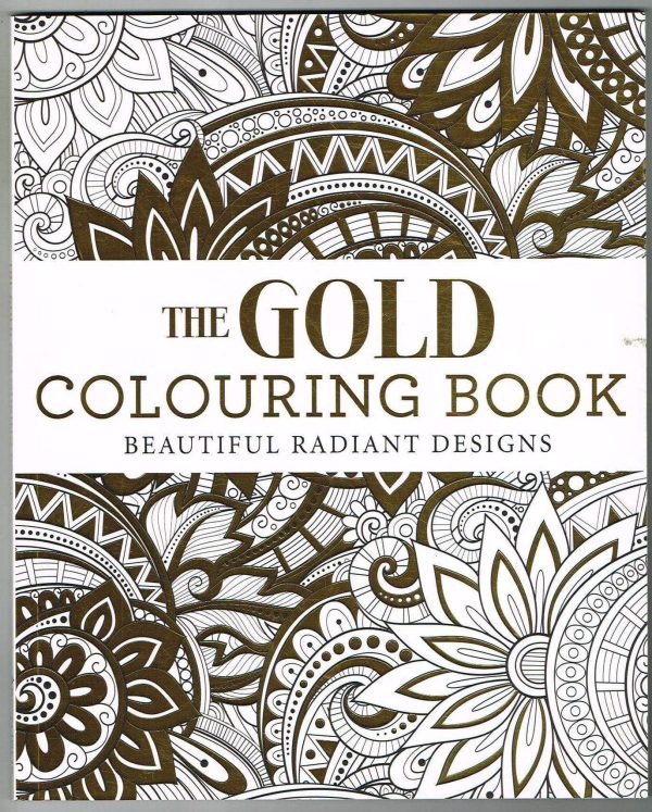 The Gold Colouring Book Supply