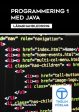 Programmering 1 med Java - Lärarhandledning Online