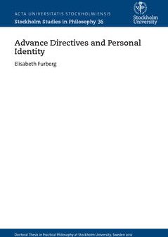 Advance directives and personal identity Cheap