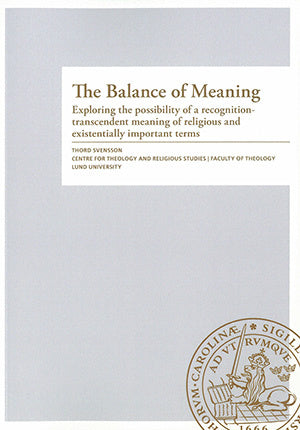 Balance of Meaning, The Supply